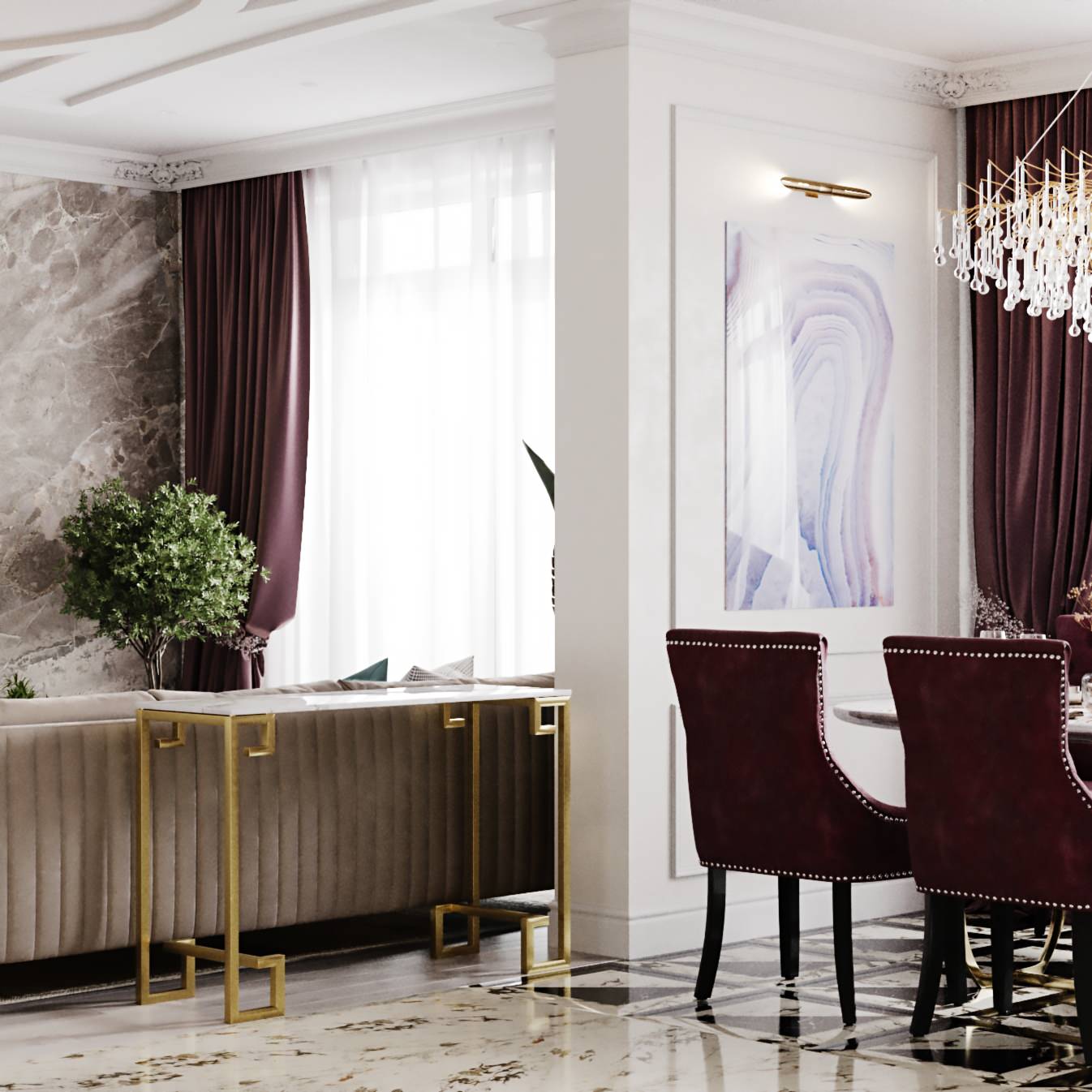 Дизайн интерьера квартиры ЖК Ленинград