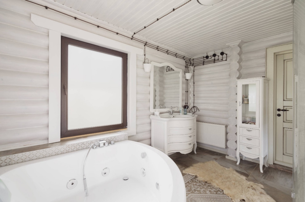 Бревенчатый доме в Эсто-Садок