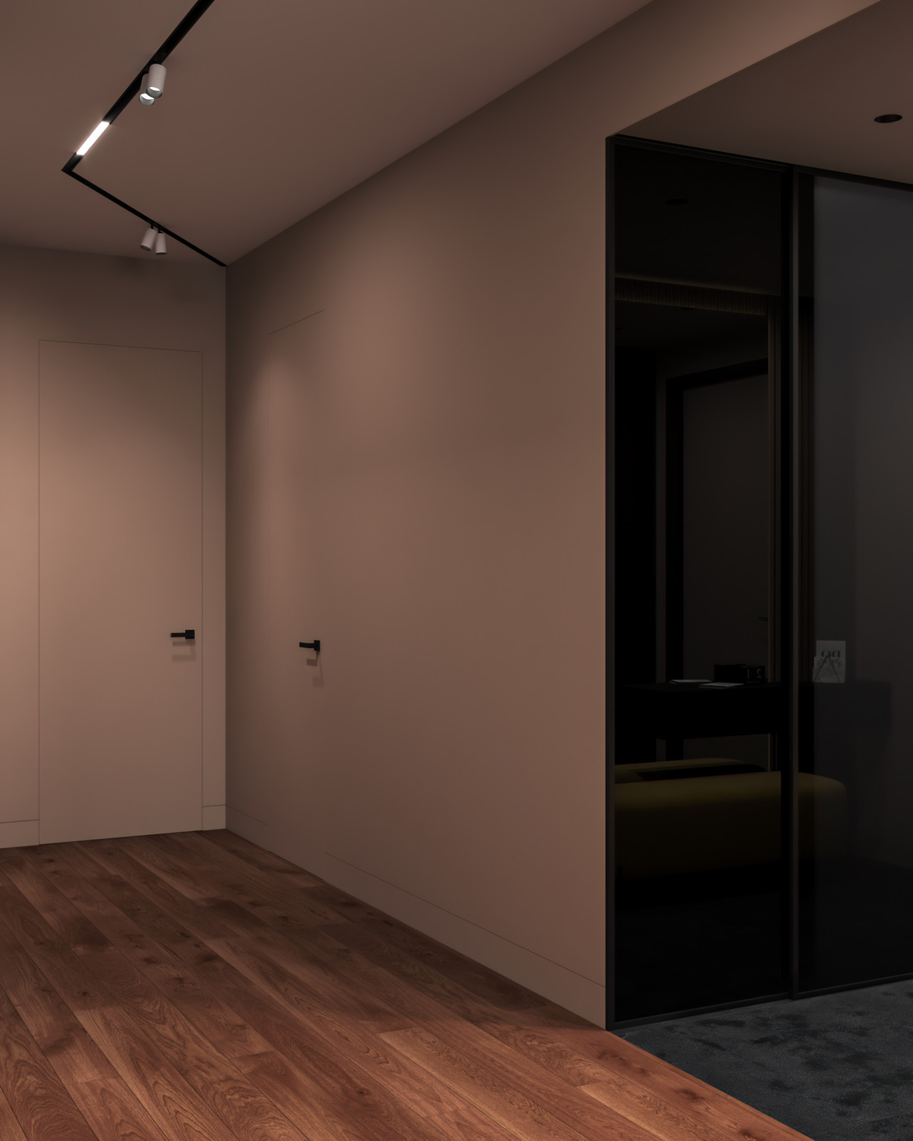 Шоколадно-кофейная квартира для семьи с ребенком в ЖК 1147