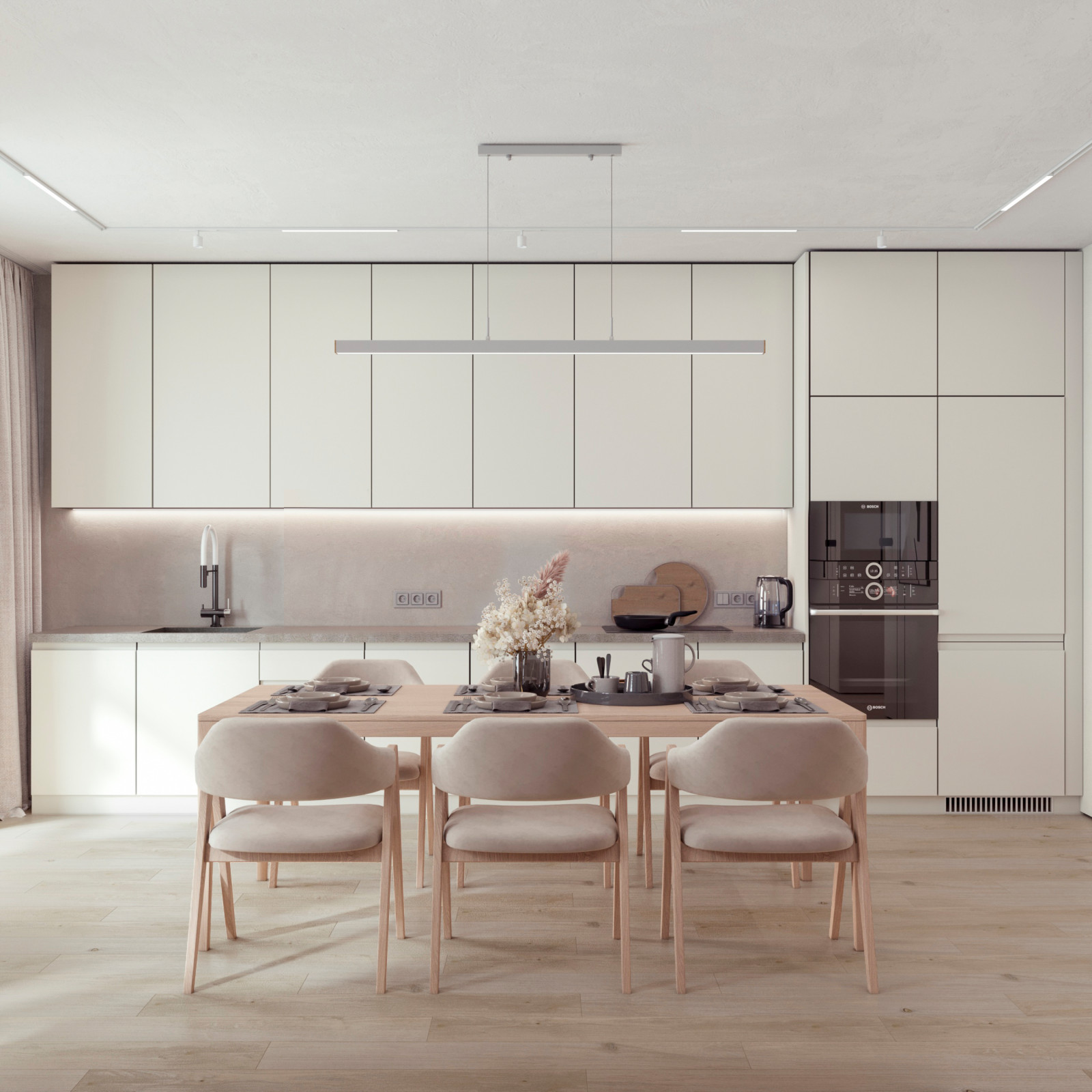 Дизайн-проект загородного дома, 84 м2