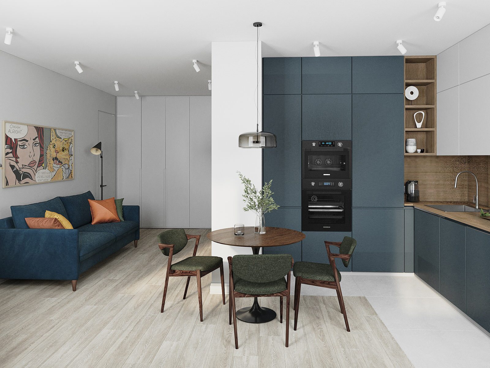 Евродвушка 51,5 м2, Санкт-Петербург