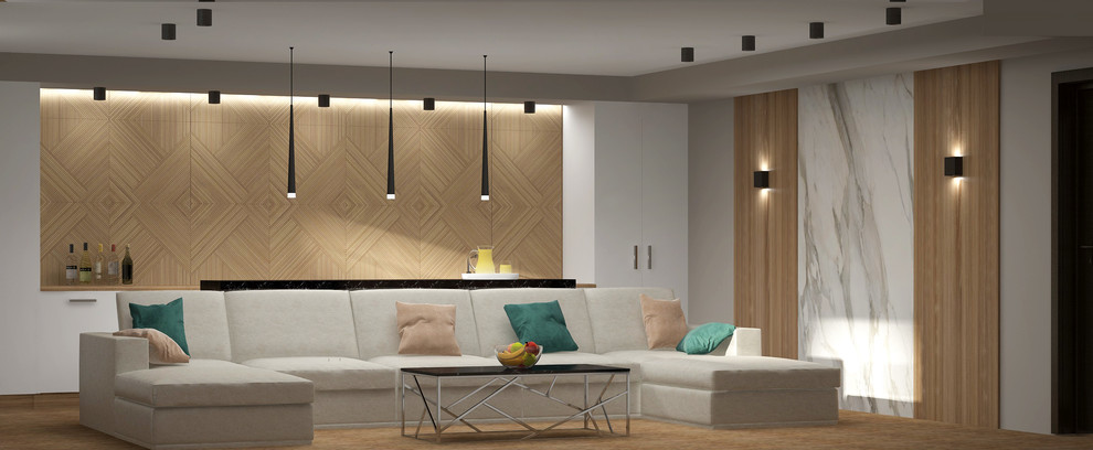 Дизайн проект спа-зоны и комнаты отдыха в загородном доме