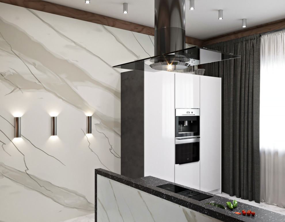 Дизайн-проект загородного дома из дикого бруса