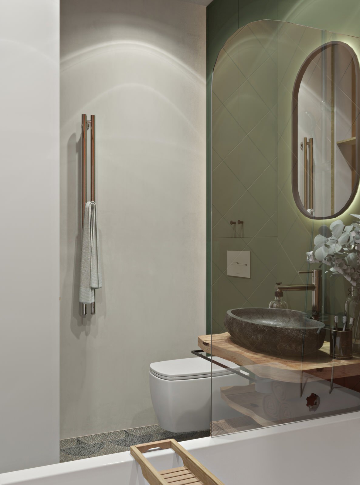 Дизайн-проект в эко стиле