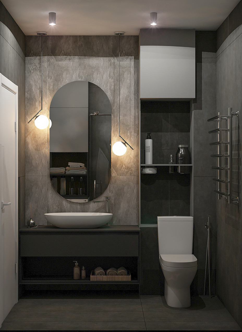 Обложка проекта: 6. Green circle. Санузел