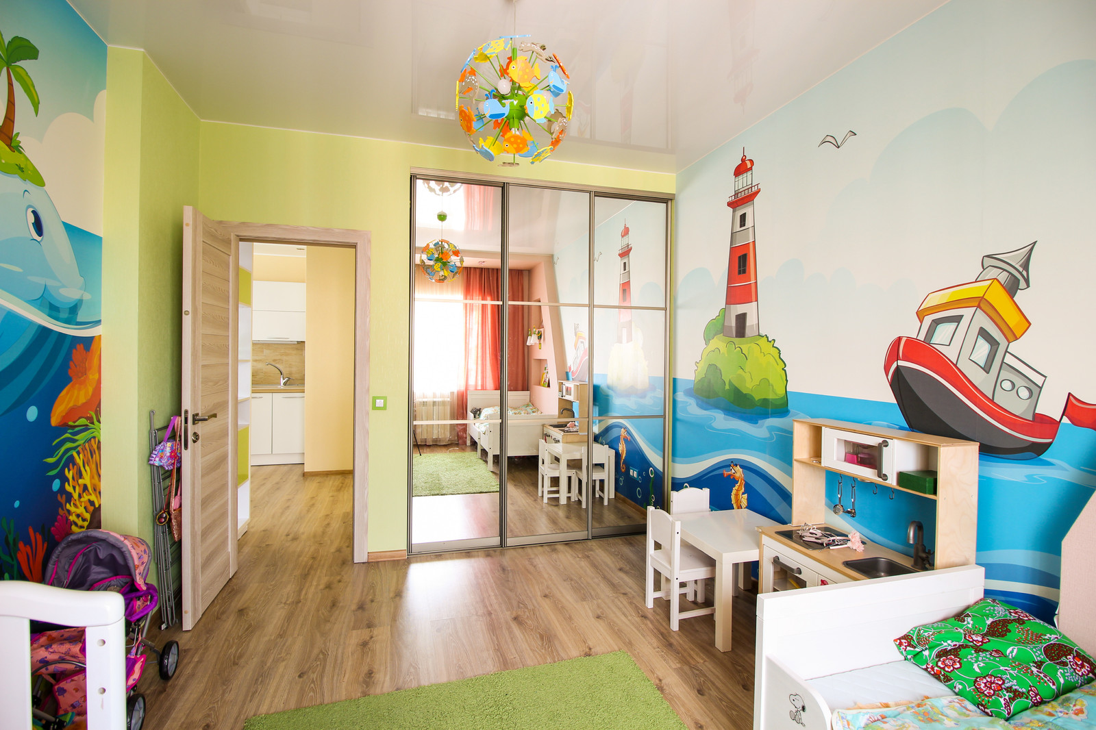 2016г. Реализация. Интерьер квартры 80 м2 в ЖК Оазис