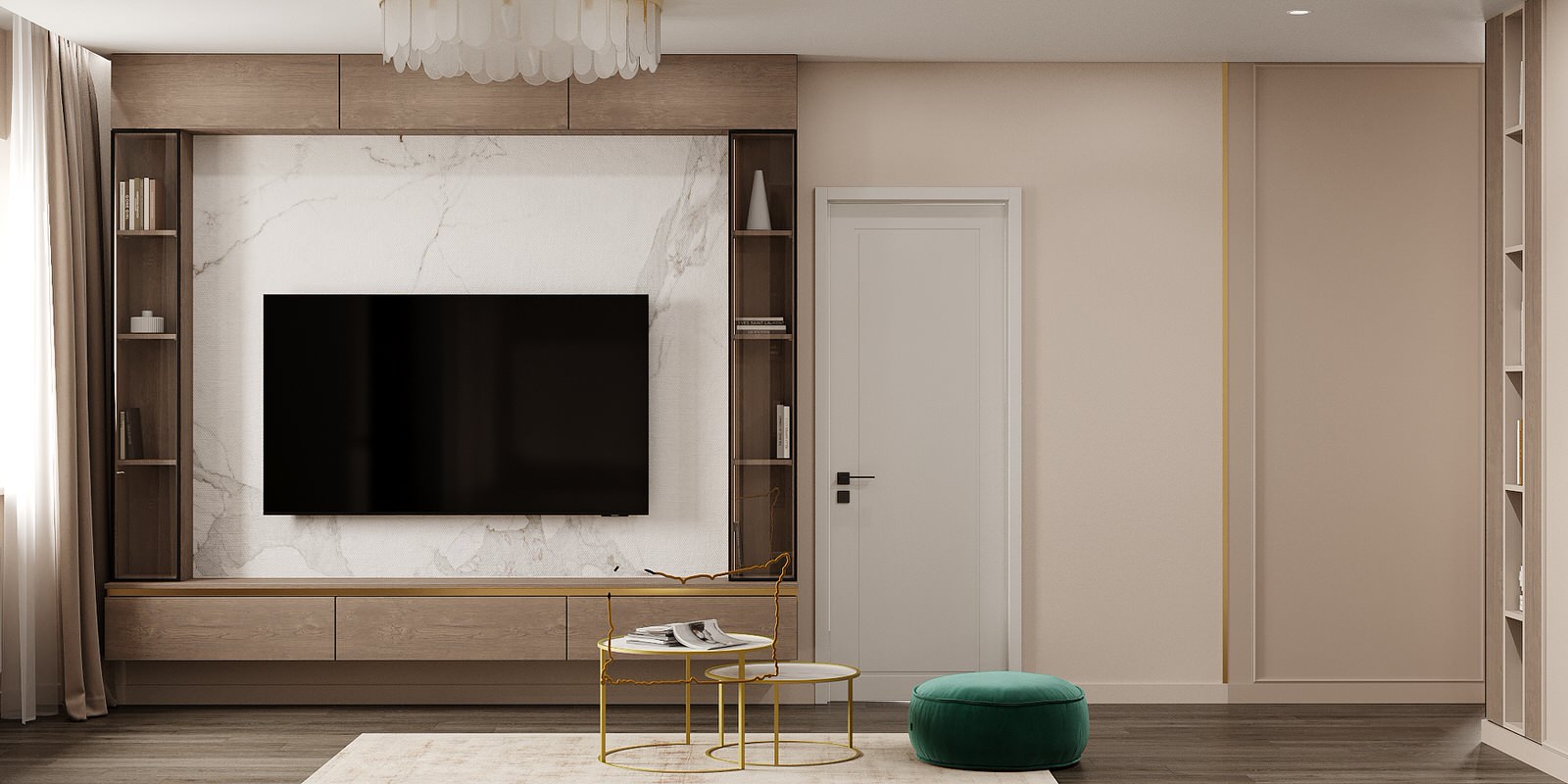 Неоклассические двери