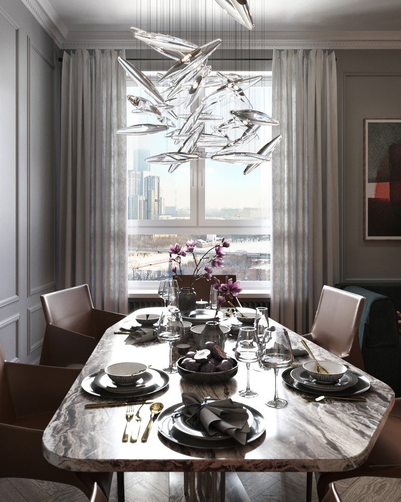 Обложка проекта: Квартира с камином ЖК "Береговой"