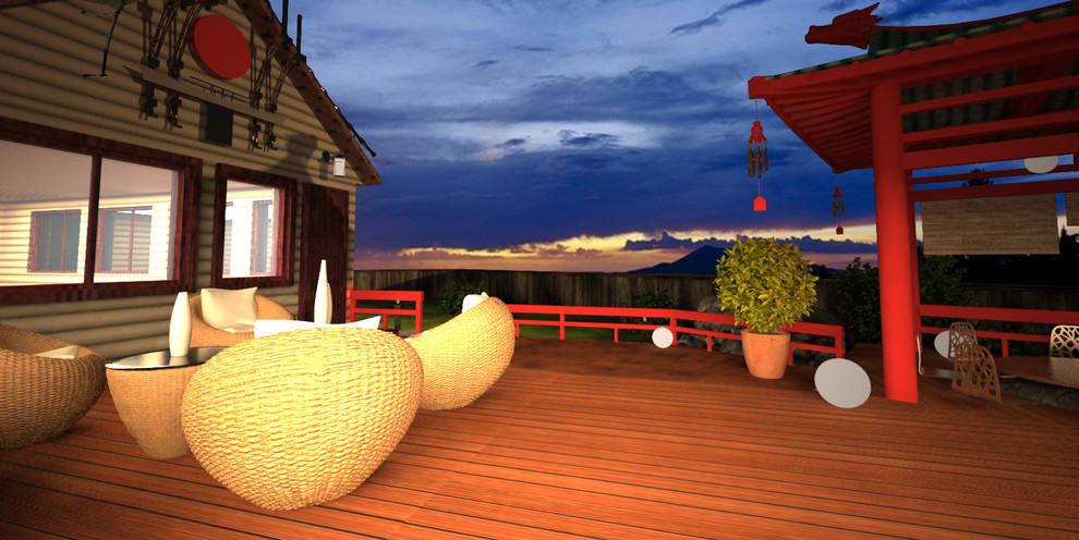 Баня в восточном стиле