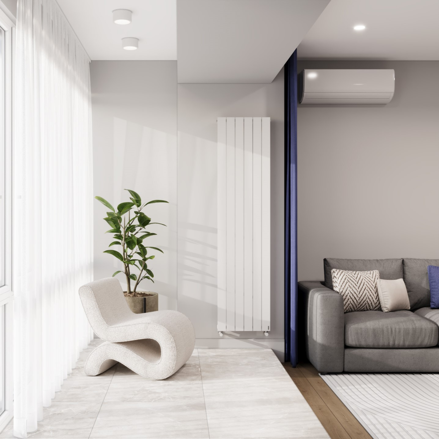 Обложка проекта: мкр. Левобережный ул. Кандинского (89кв.м.) 2024г.