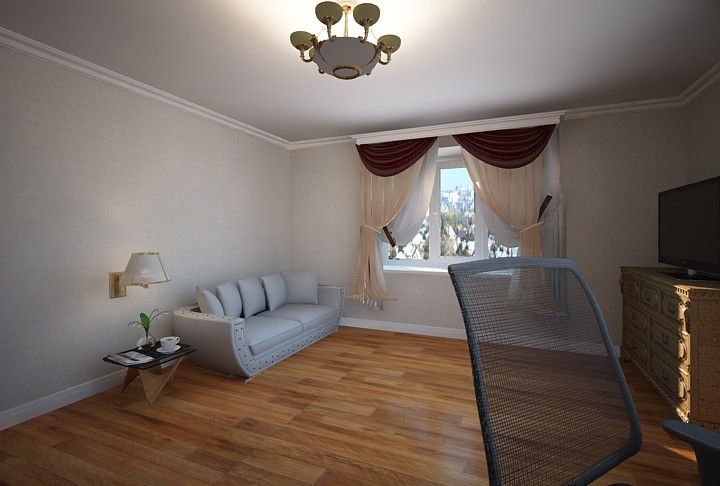 Визуализация интерьера