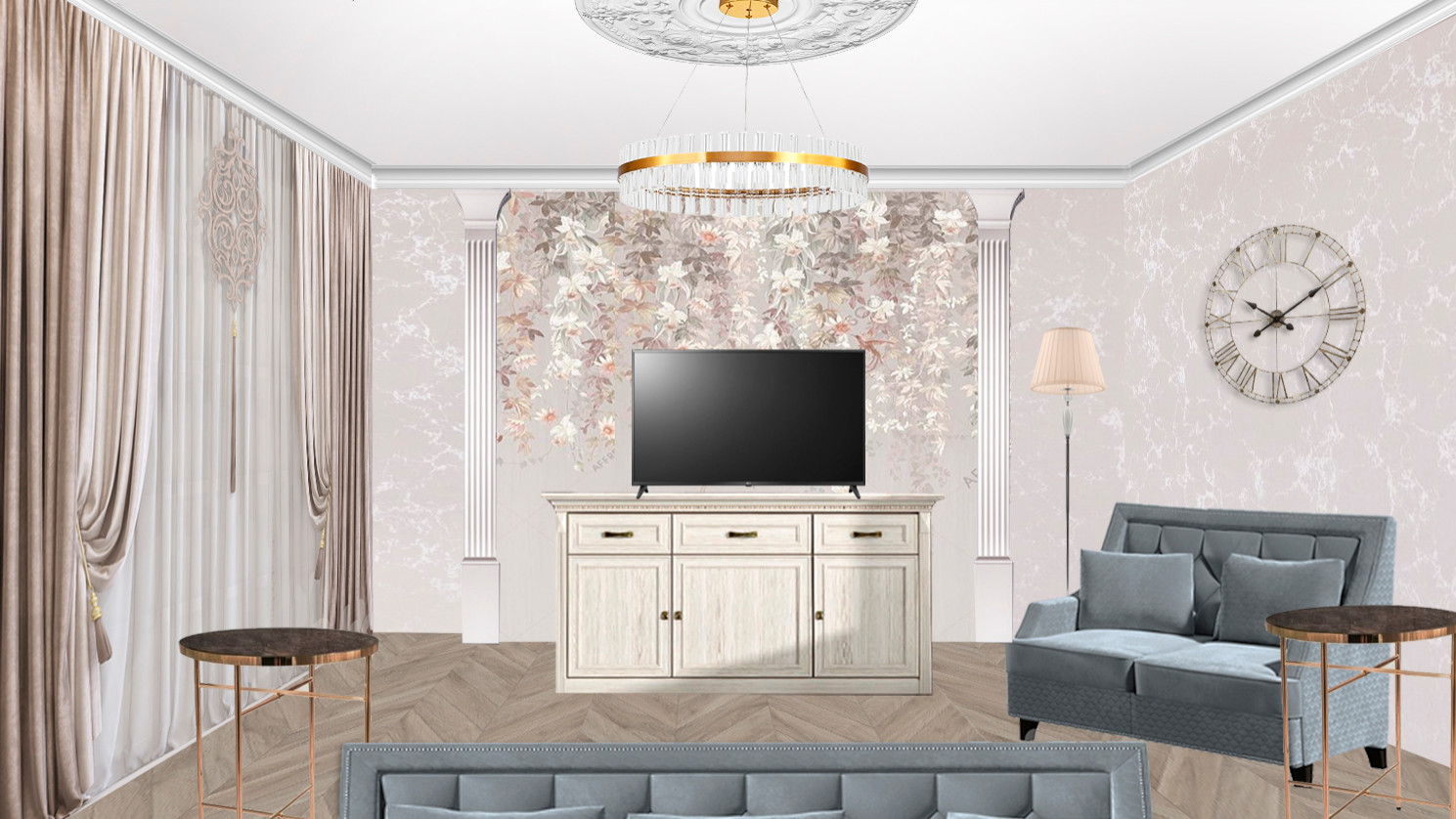 Коллажный дизайн проект "Солнечногорская"