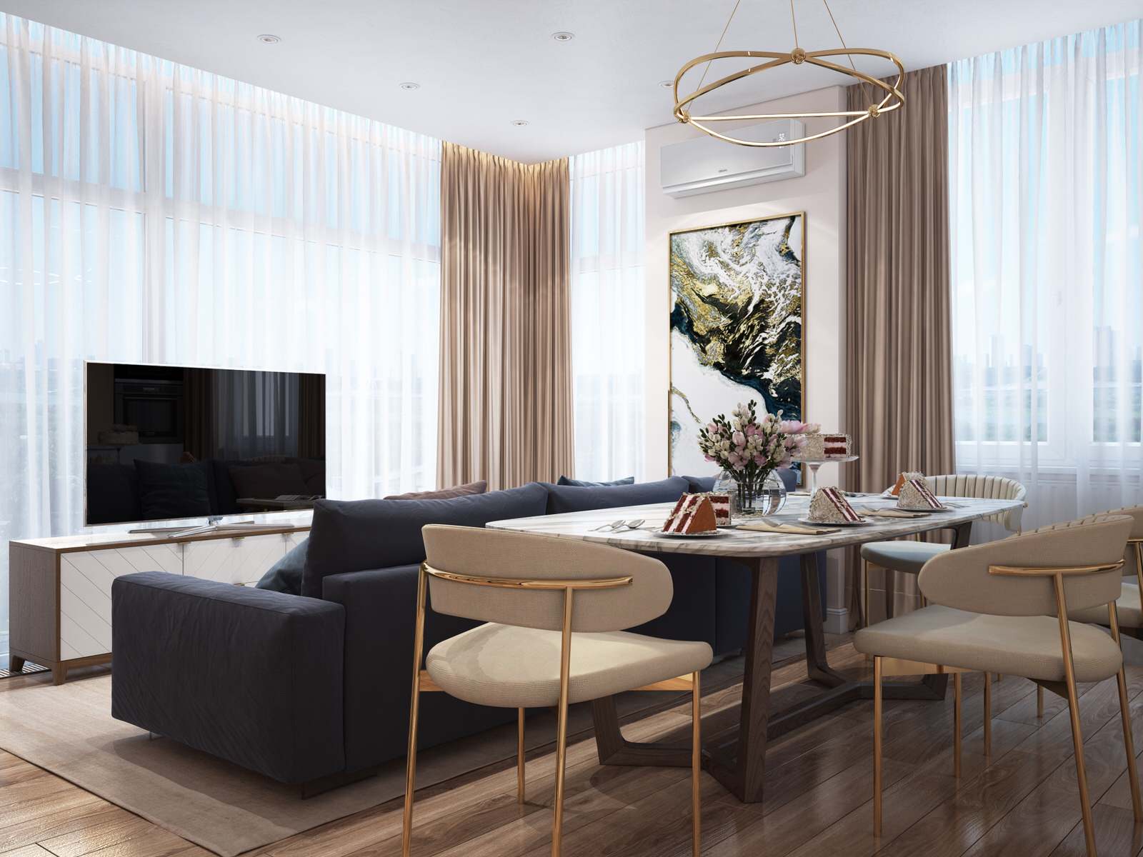 82,5 м2 ЖК "Саровская Ривьера"