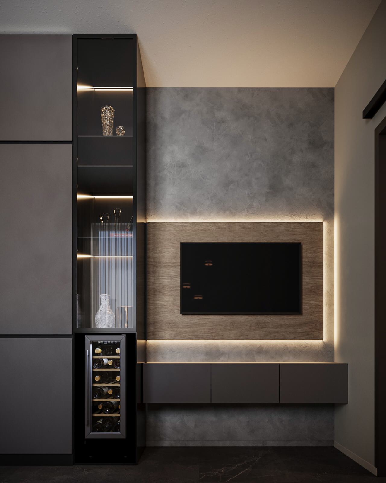 Обложка проекта: Небольшая, но очень уютная кухня с частном доме для молодой семьи с мансардой.