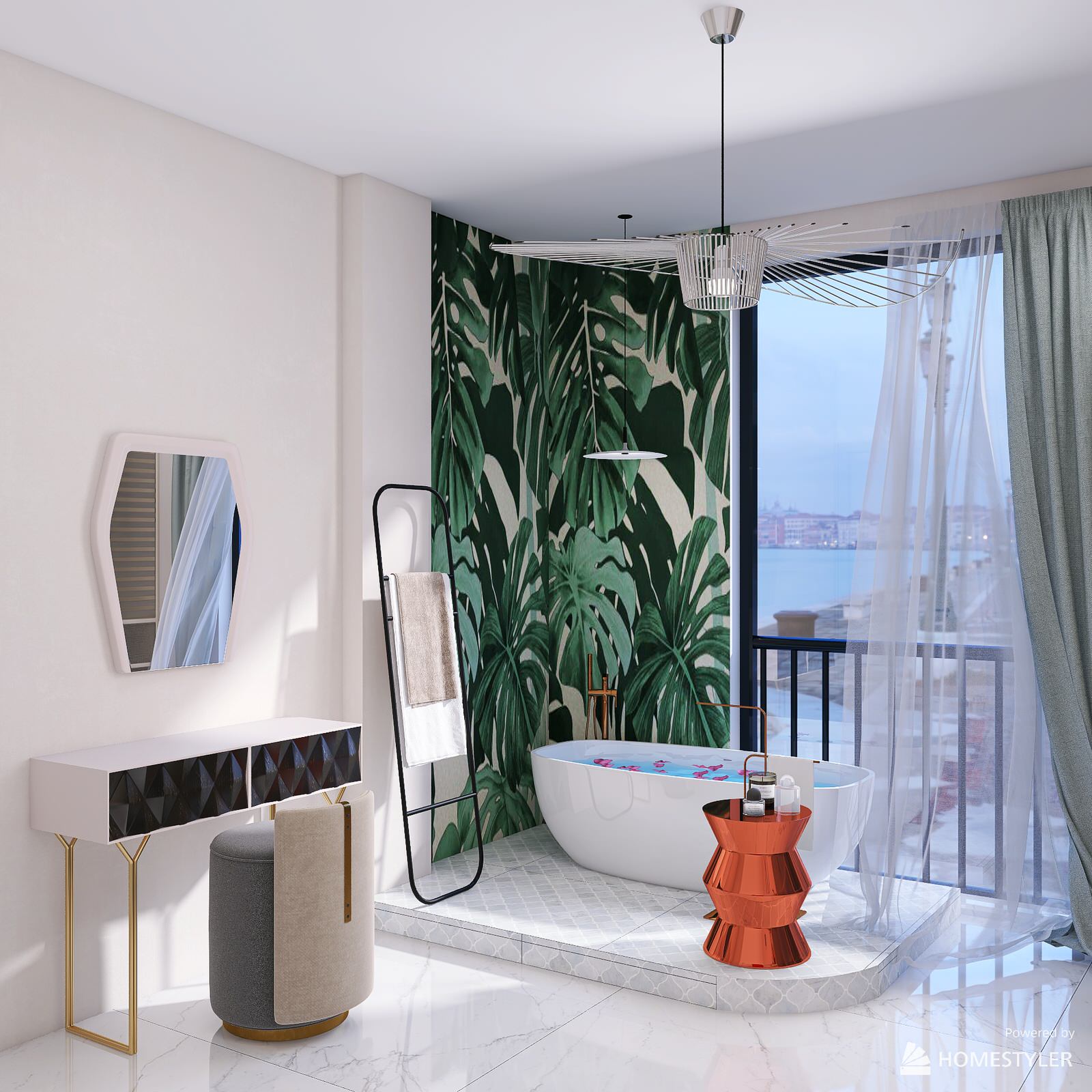 Трешка люкс 75м2 в