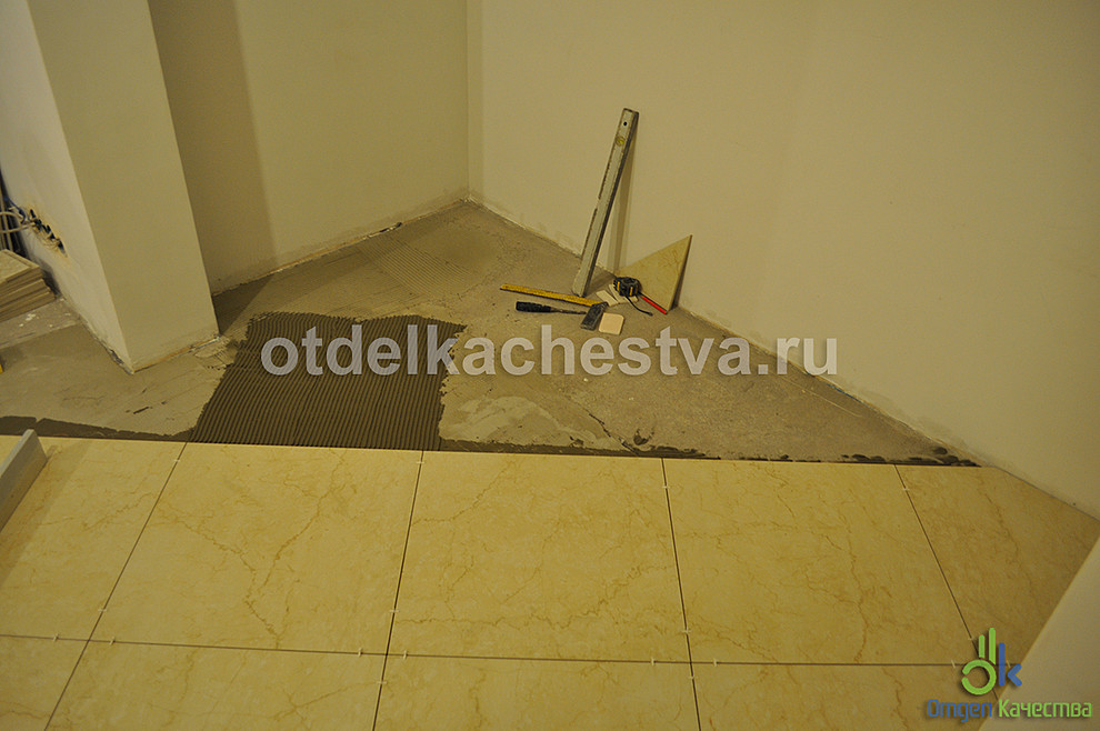 Фотографии "до": Ремонт 4-х комнатной квартиры на пр. Луначарского