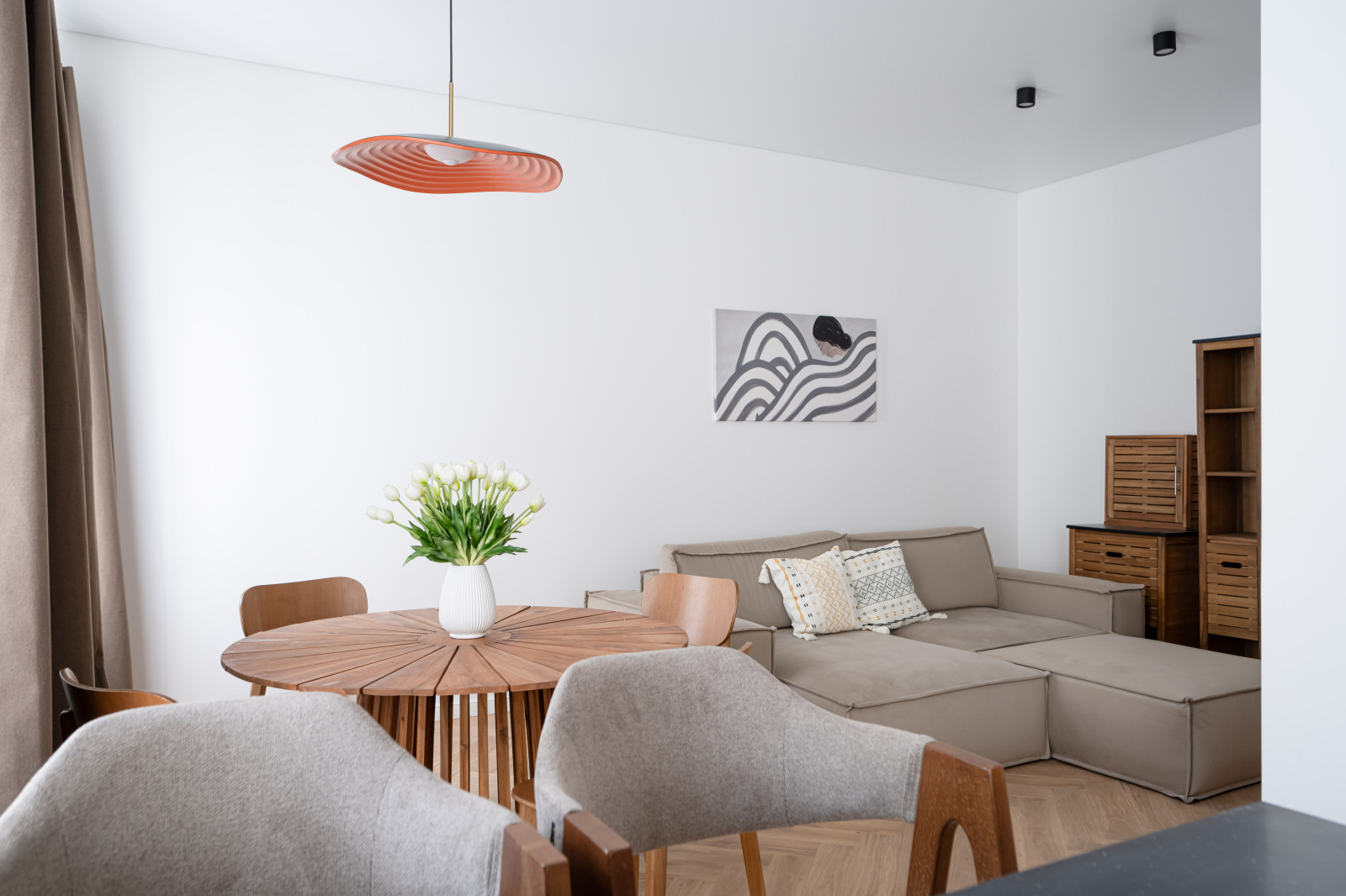 Квартира с элементами сканди