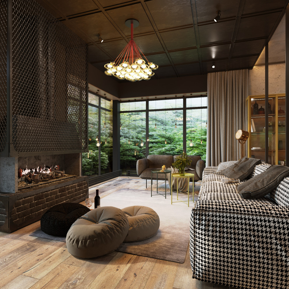 кухня-гостиная, спальня дома в КП Первомайский