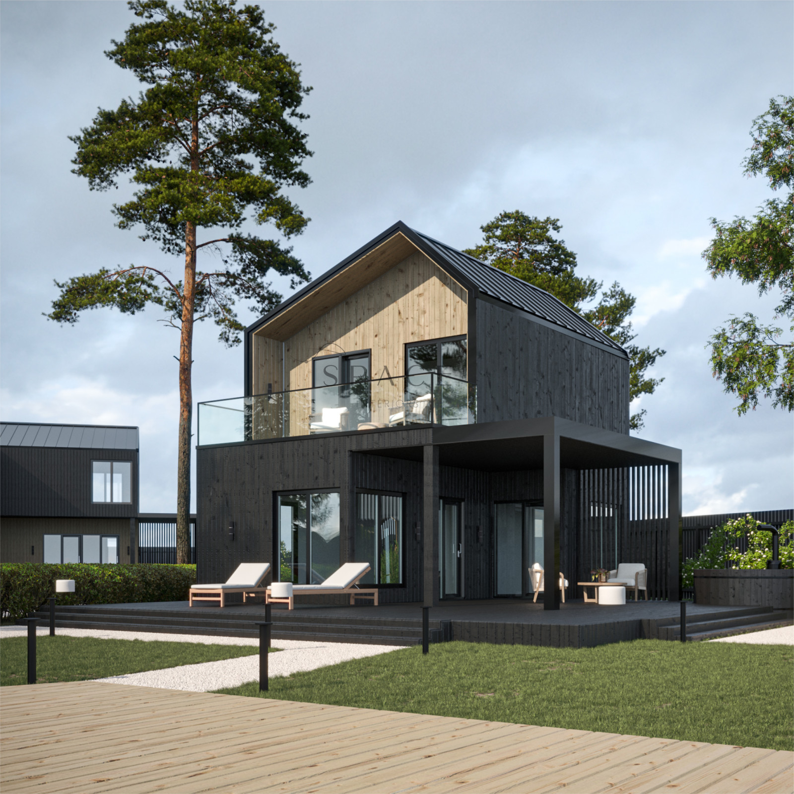 Экстерьер гостевого дома