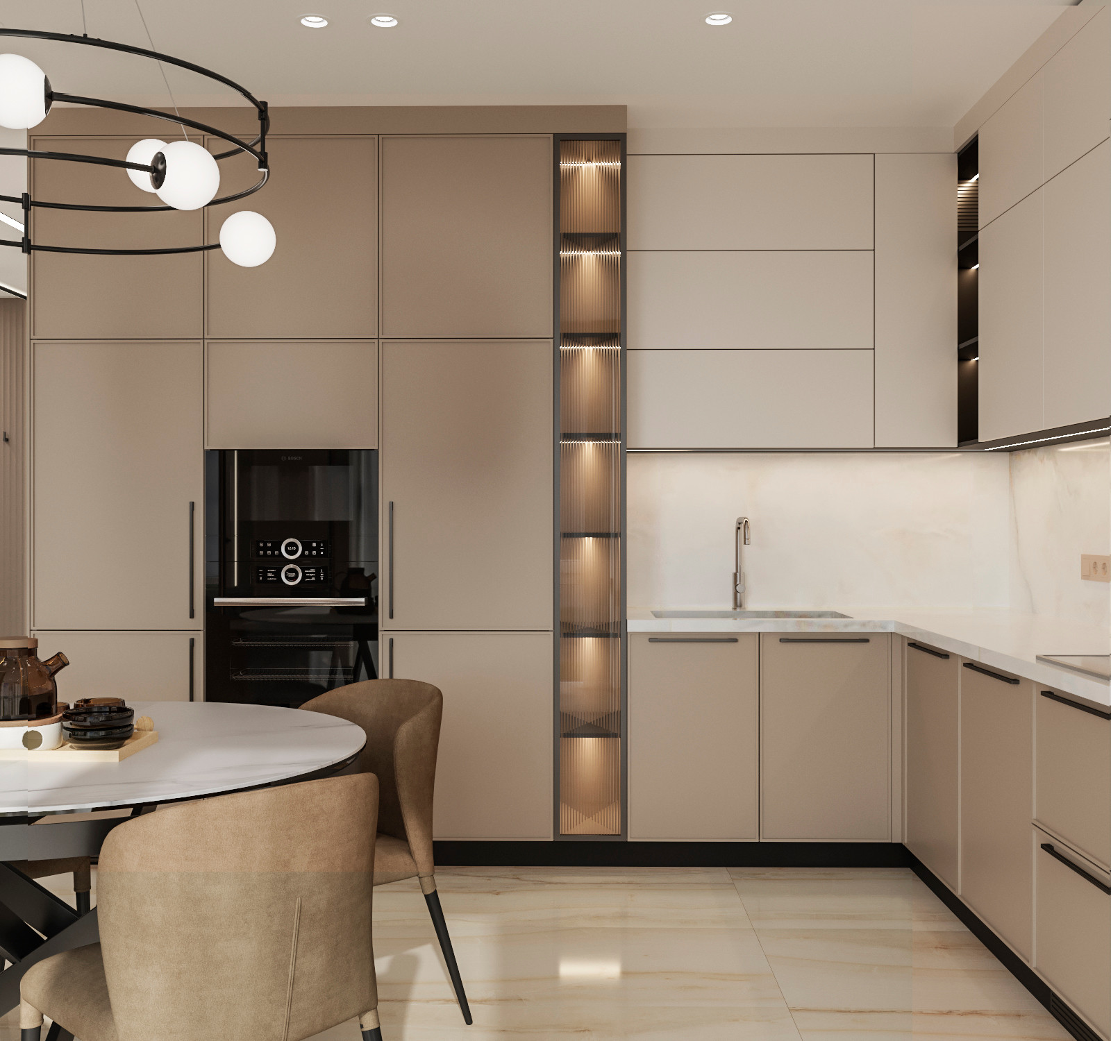 ЖК 7 Небо. Трехкомнатная квартира с панорамным видом