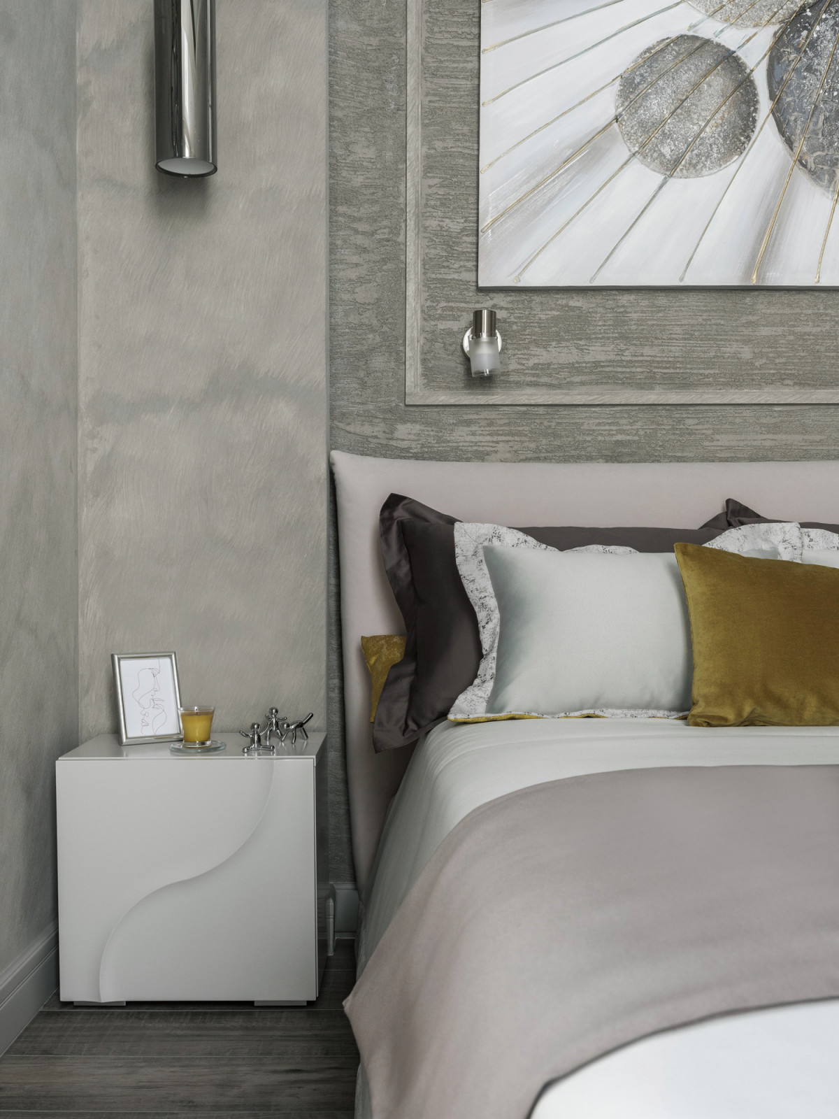 Квартира выходного дня в оттенках серого