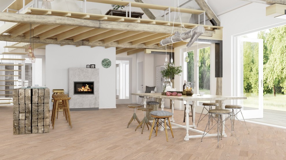 Интерьеры с паркетом BOEN