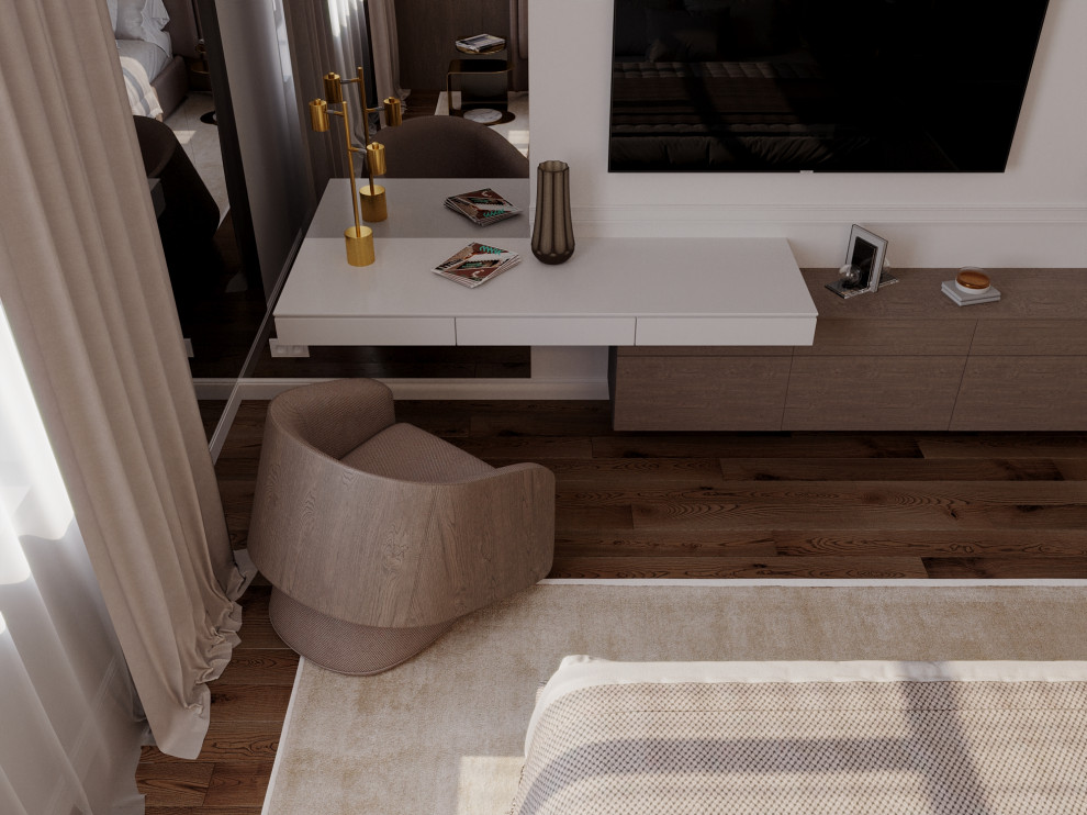 Современный интерьер с характером в жк "Royal park"