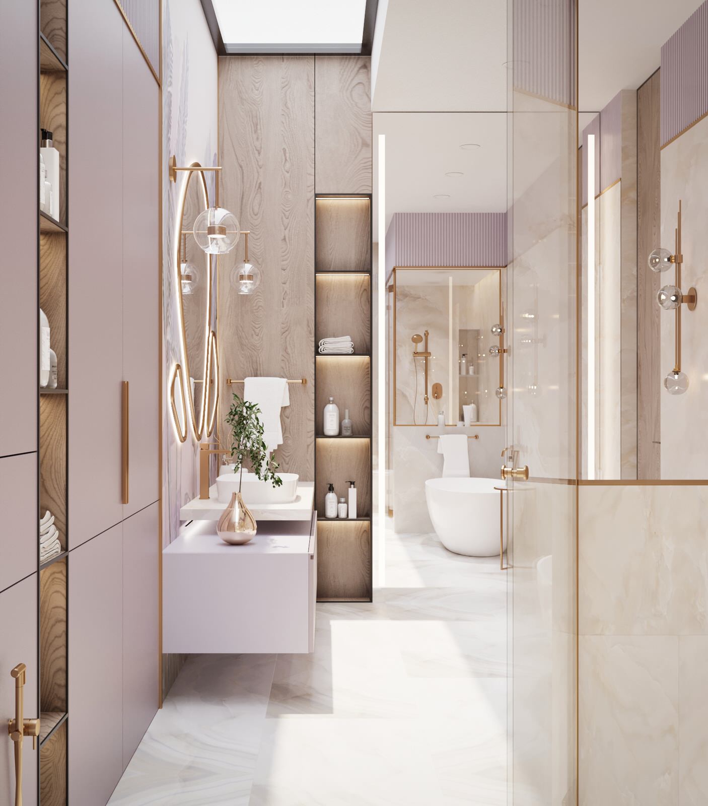 Дизайн проект Загородного дома 600м КП Президент