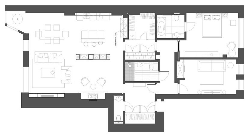 Обложка проекта: Квартира на Таврической