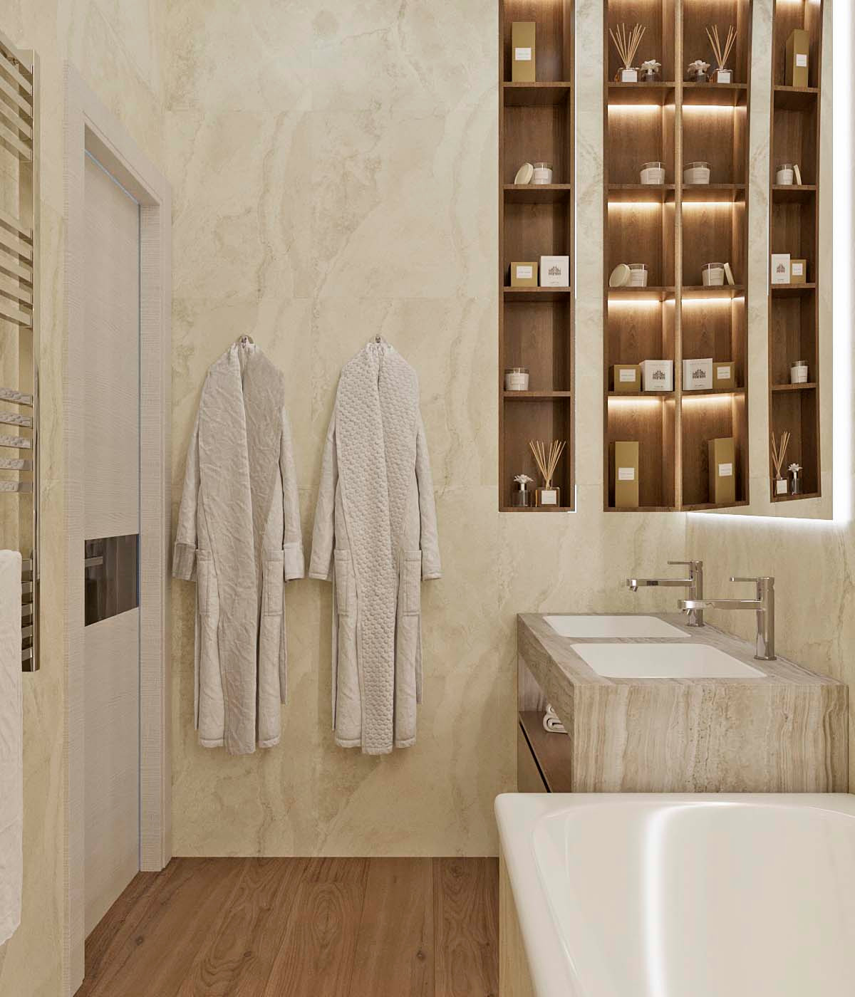 Дизайн интерьера в 3-х квартире