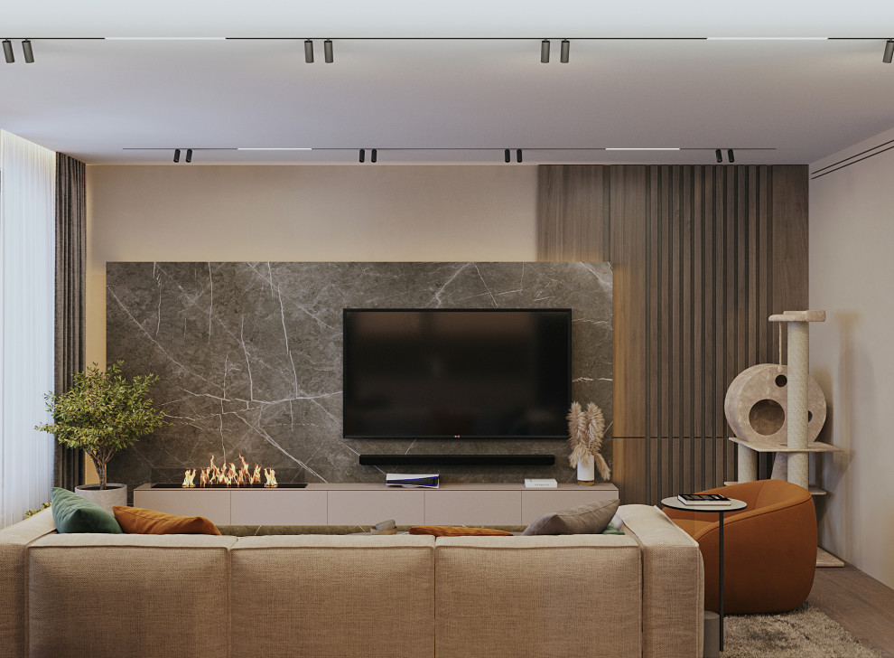 Обложка проекта: Квартира в ЖК "Ботаника", 105 м2