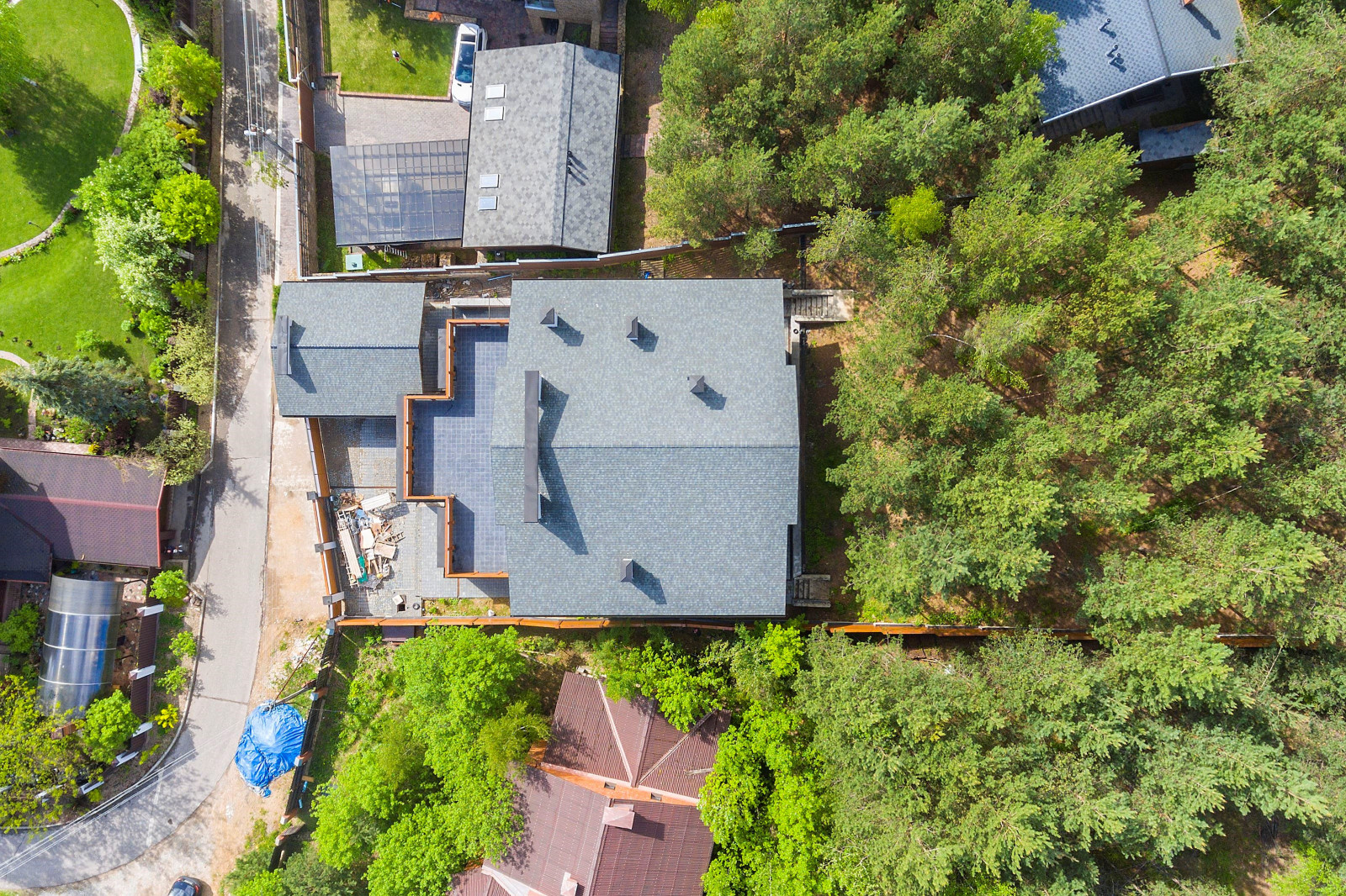 Обложка проекта: 2017 Загородный дом, проектирование и строительство