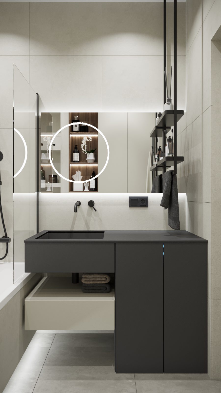 Квартира ещё одного холостяка в ЖК "Селигер сити" г. Москва