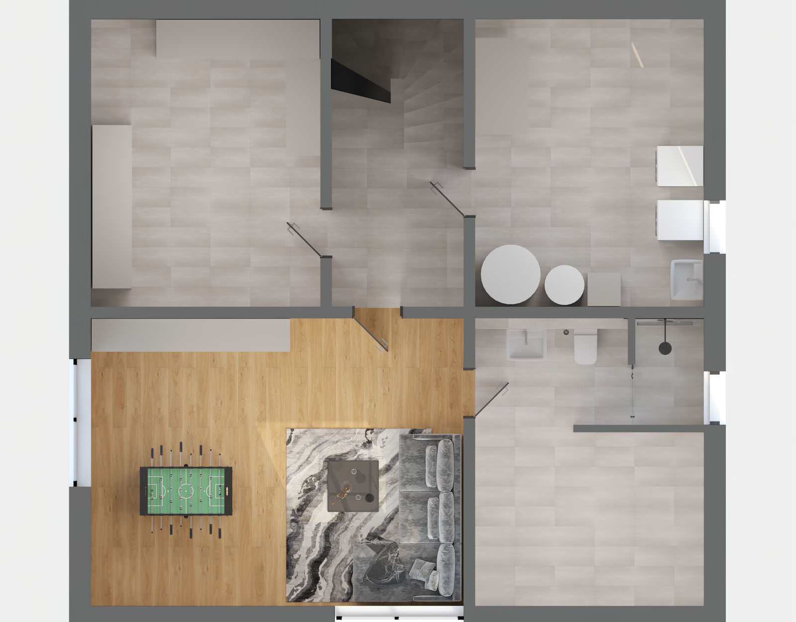 Riemerling, Außen und Innenvisualisierung, inklusive 3D Grundrissen