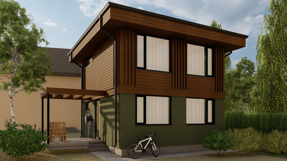 Обложка проекта: Дача в лесу