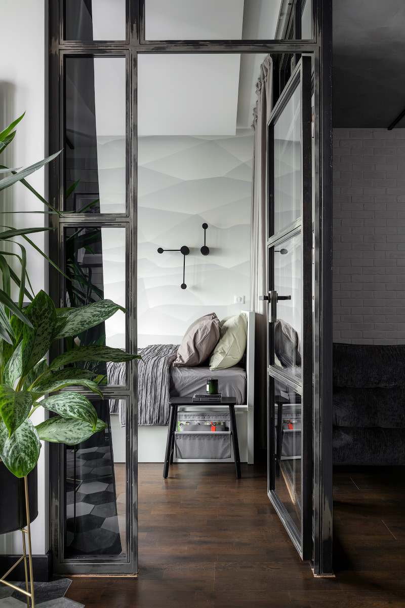 Поиск планировки: Студия для байкеров в небоскрёбе [5 планов]