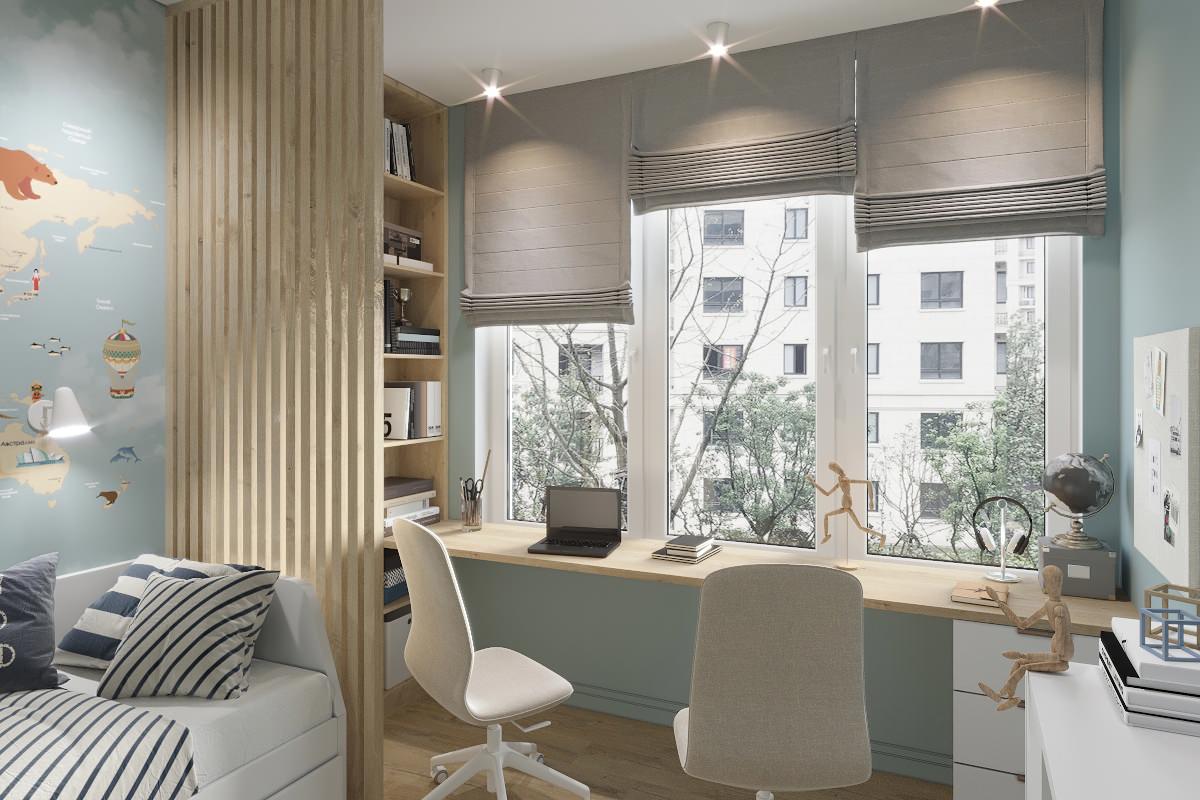 Проект квартиры 80 кв.м. для семьи из г.Москва