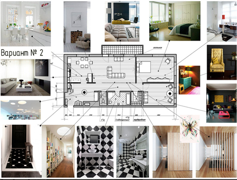Интерьер квартиры на Кирочной улице (Санкт-Петербург)