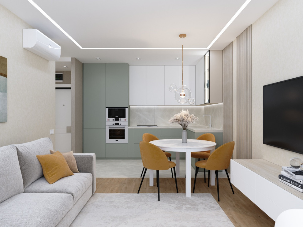 Двухкомнатная квартира (57 кв.м)