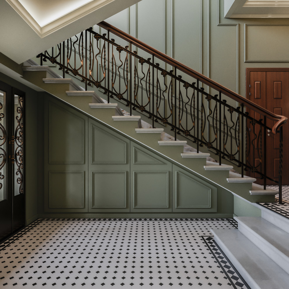 Подъезд в доме на ул. Бахрушина