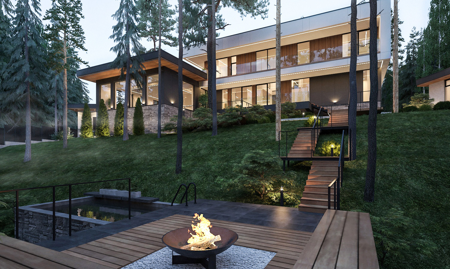 Современный дом 660 кв.м