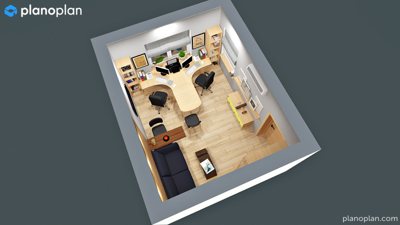 Обложка проекта: Дизайн-проект офиса