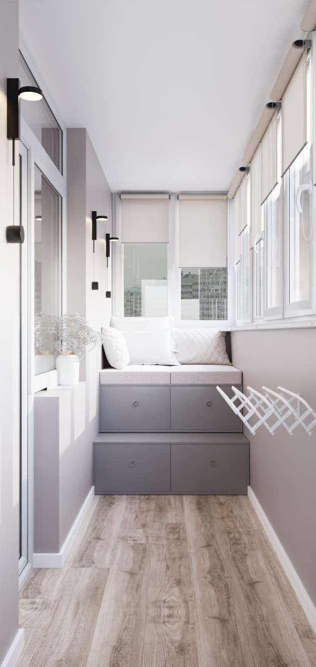 Дизайн лоджии