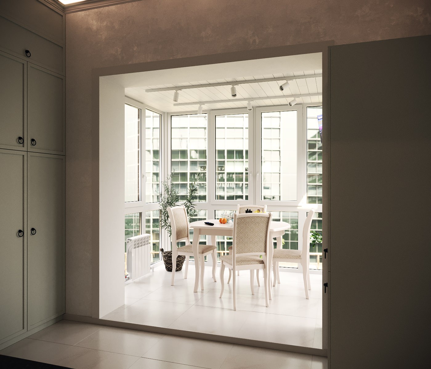 Дизайн интерьера двухкомнатной квартиры 73 м2