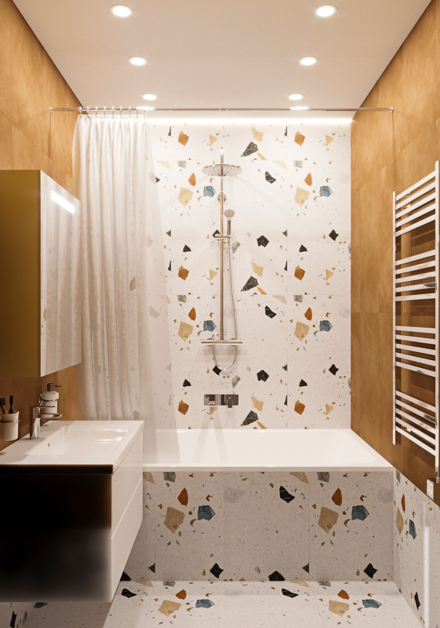 Дизайн трехкомнатной квартиры в современном стиле