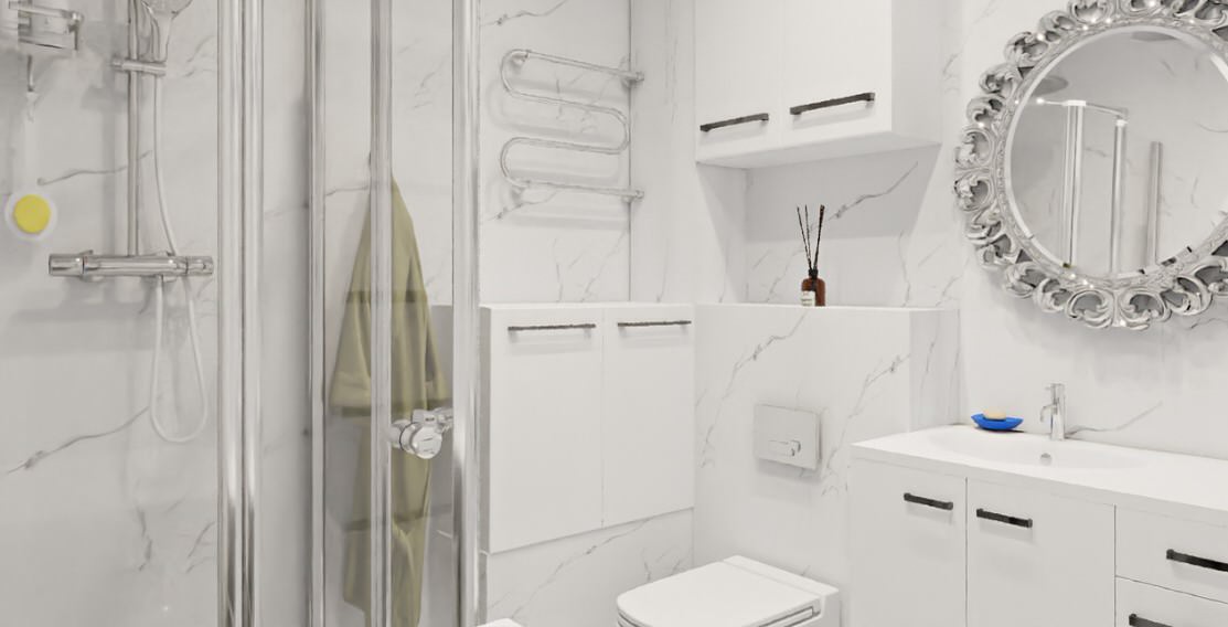 Проект городской квартиры для семьи с одним ребенком