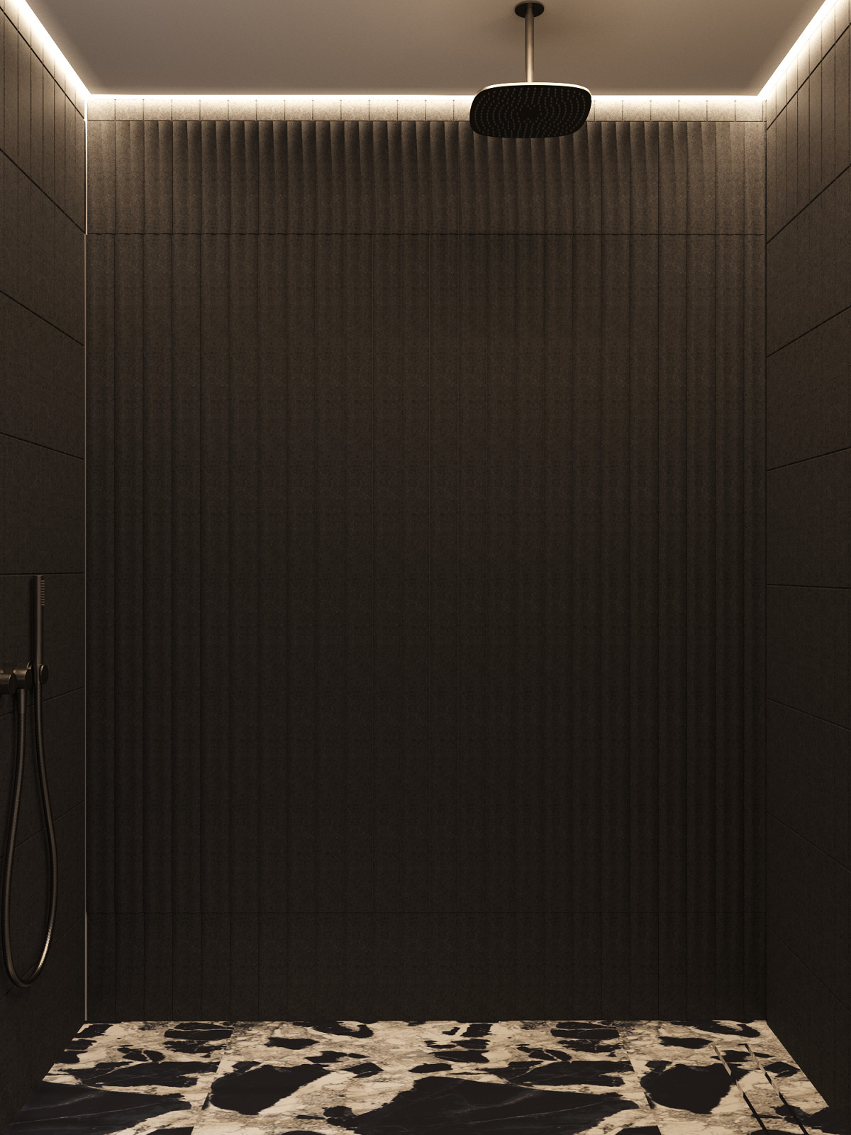 Обложка проекта: Ванная с душевой