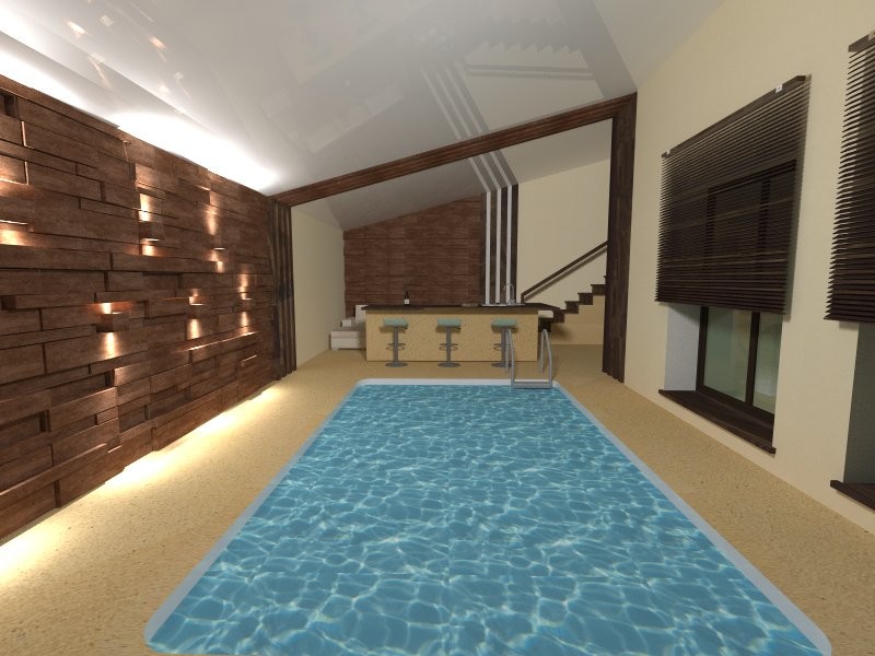 Обложка проекта: эскиз Банного комплекса