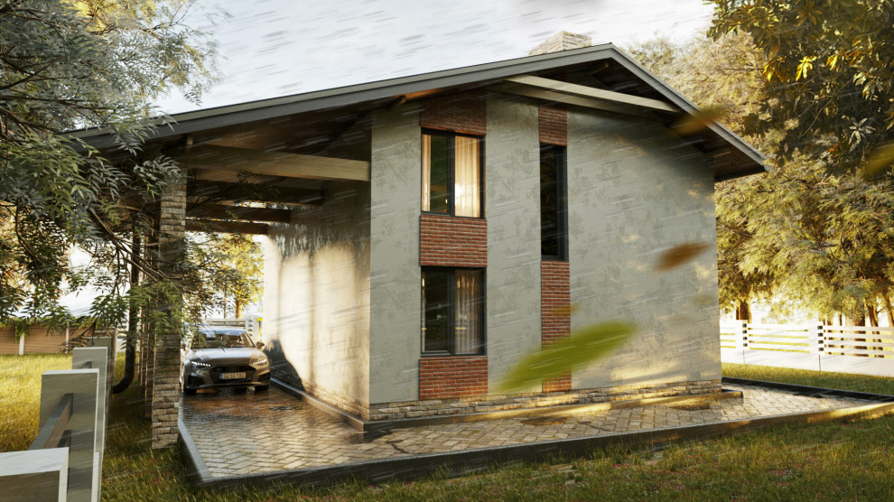 Brick effective house by ACG Group