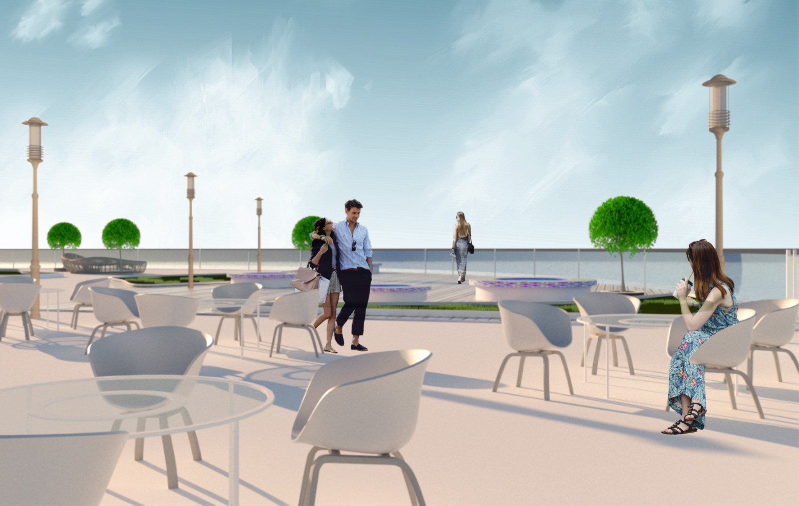 Проект организации прибрежной территории парка "40 лет ВЛКСМ"